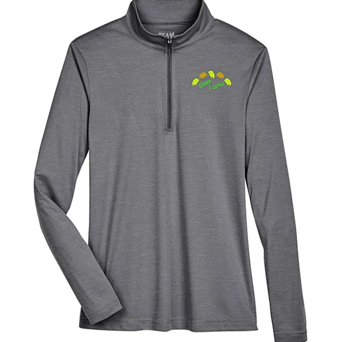 Zone Performance 1/4-Zip Pullover - Ladies' - Heathers - Full Color