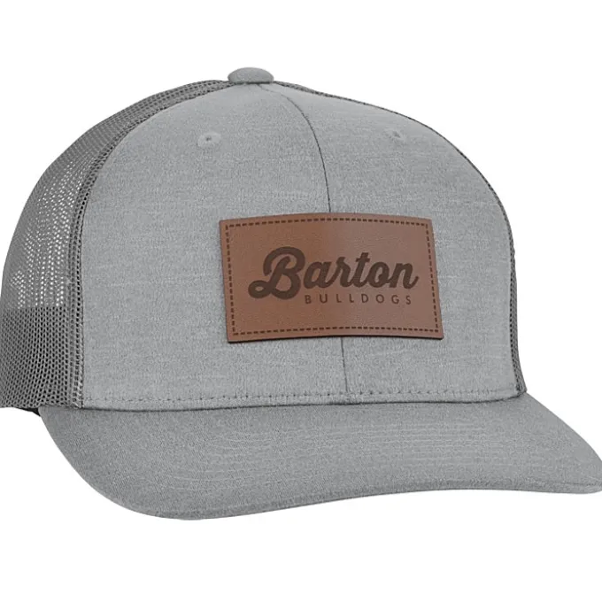 Zone Sonic Heather Trucker Cap - Laser Engraved Patch