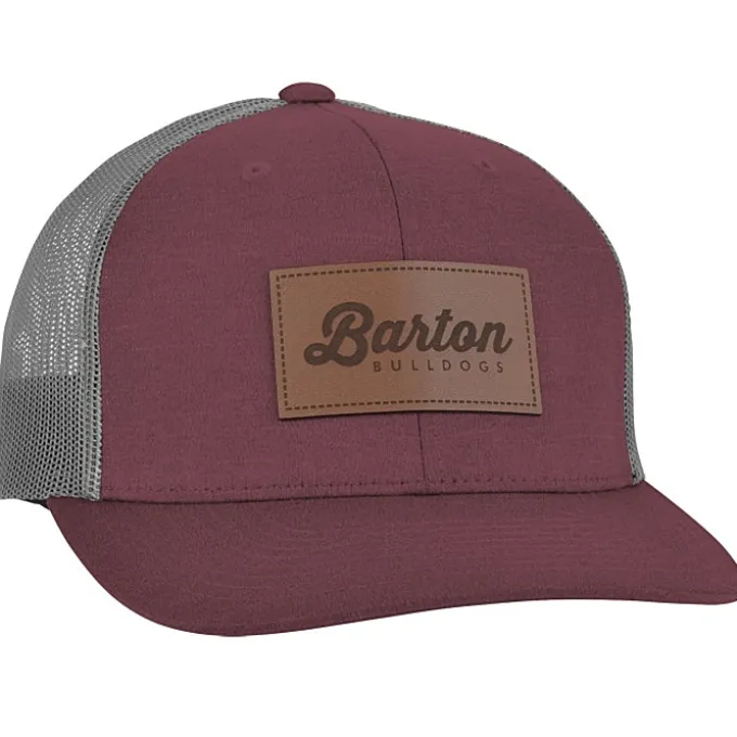 Zone Sonic Heather Trucker Cap - Laser Engraved Patch