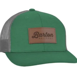 Zone Sonic Heather Trucker Cap - Laser Engraved Patch - 24 hr