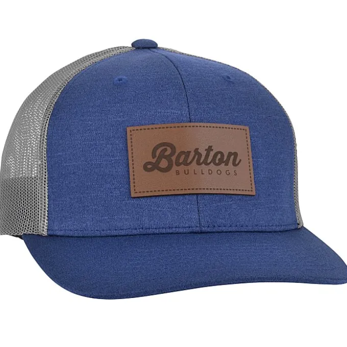 Zone Sonic Heather Trucker Cap - Laser Engraved Patch - 24 hr