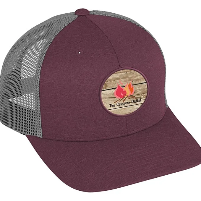 Zone Sonic Heather Trucker Cap - Full Color Patch - 24 hr