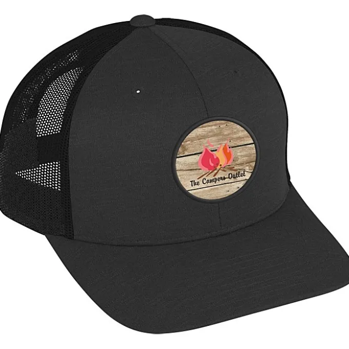 Zone Sonic Heather Trucker Cap - Full Color Patch - 24 hr