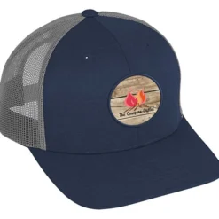 Zone Sonic Heather Trucker Cap - Full Color Patch - 24 hr
