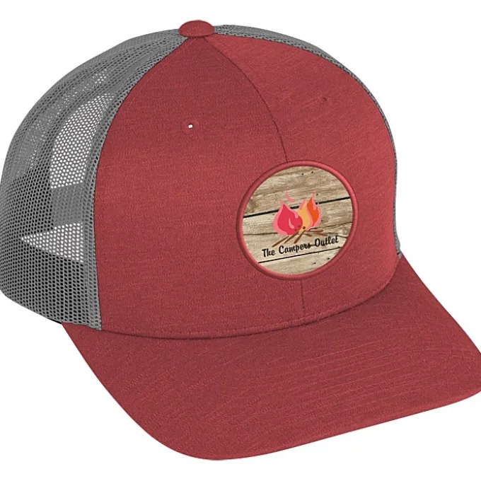 Zone Sonic Heather Trucker Cap - Full Color Patch - 24 hr